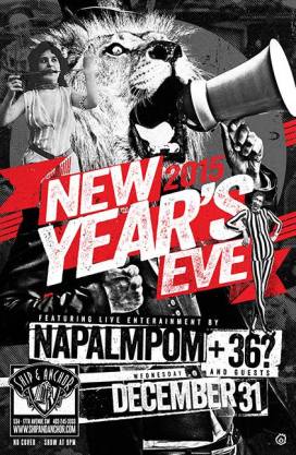 2014 - 12 31 - New Years Eve with Napalmpom, 36
